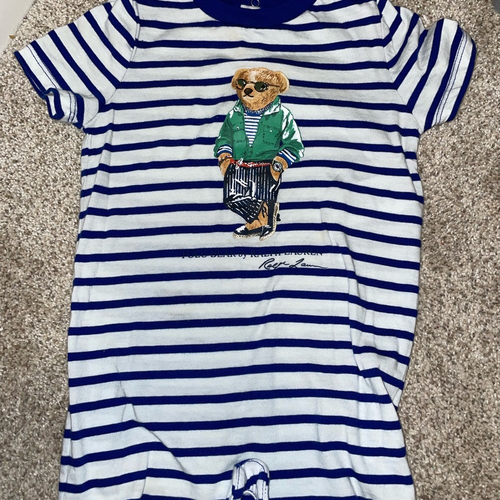 Two Polo rompers onsies